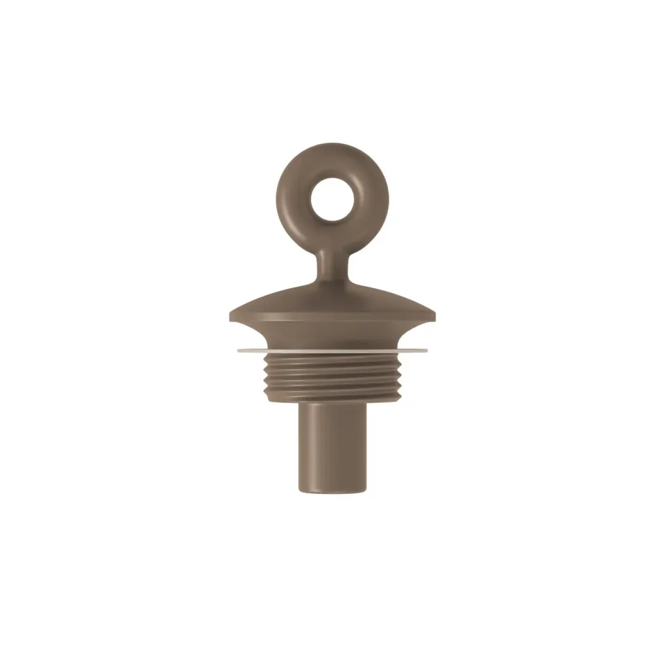 Creative Cables Marina terminale chiusura anello desert brown PVC