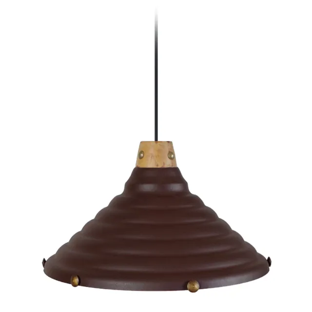 Tosel Tacks sospensione cupola marrone metallo