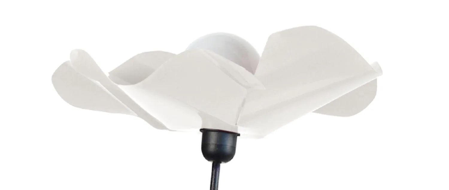 Tosel Blume Piantana 40x155 cm Nero Avorio Metallo
