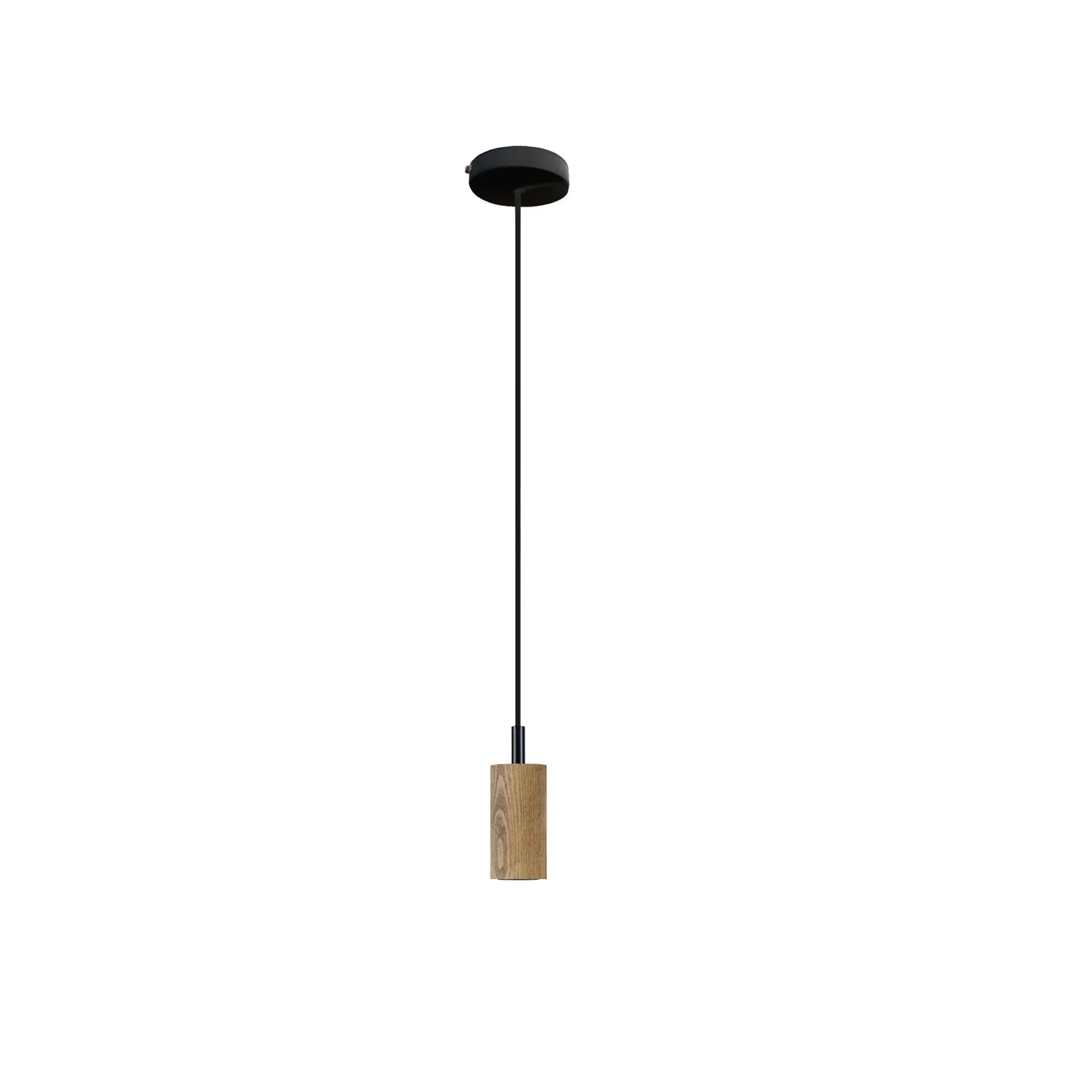 Tosel Xiu lampada a sospensione naturale 5x100 cm legno E27