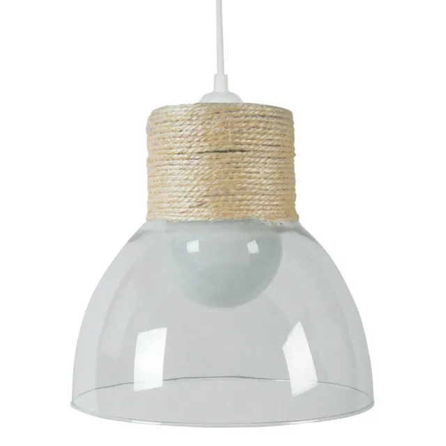 Tosel Cordes sospensione 100 cm vetro naturale