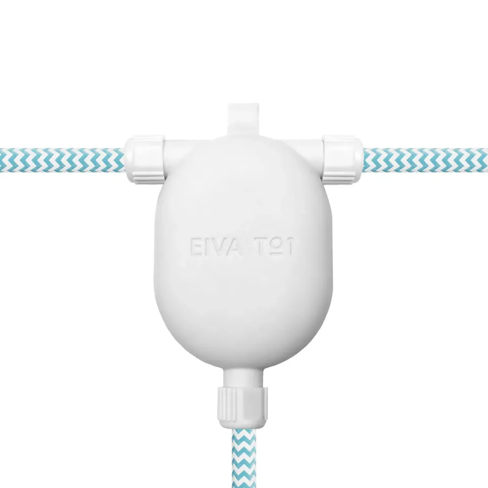 Creative Cables EIVA-3 connettore a T da esterno IP65 bianco