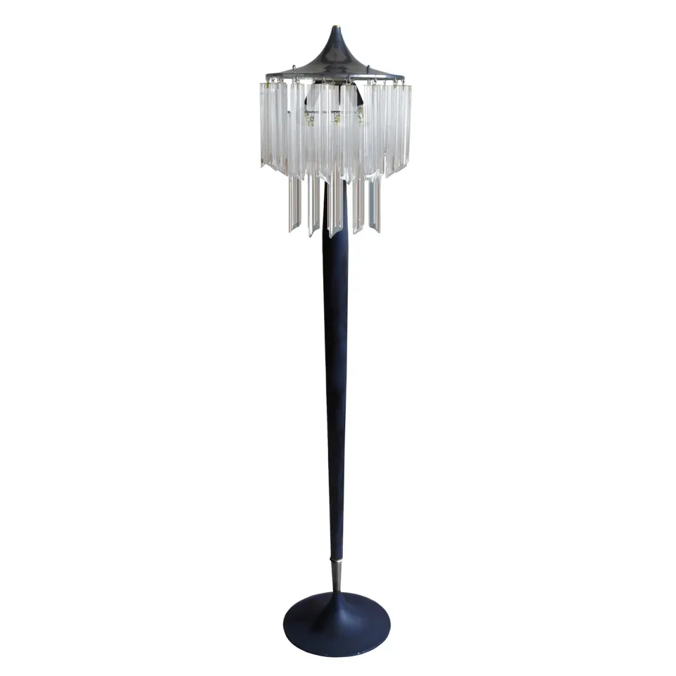 Tosel Leipzig piantana colonna rame 170 cm