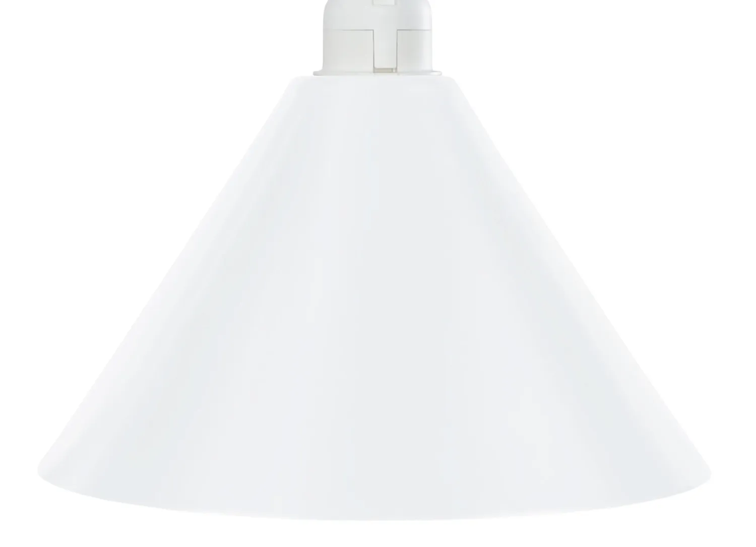 Tosel Kran applique legno cono 30x30 cm bianca