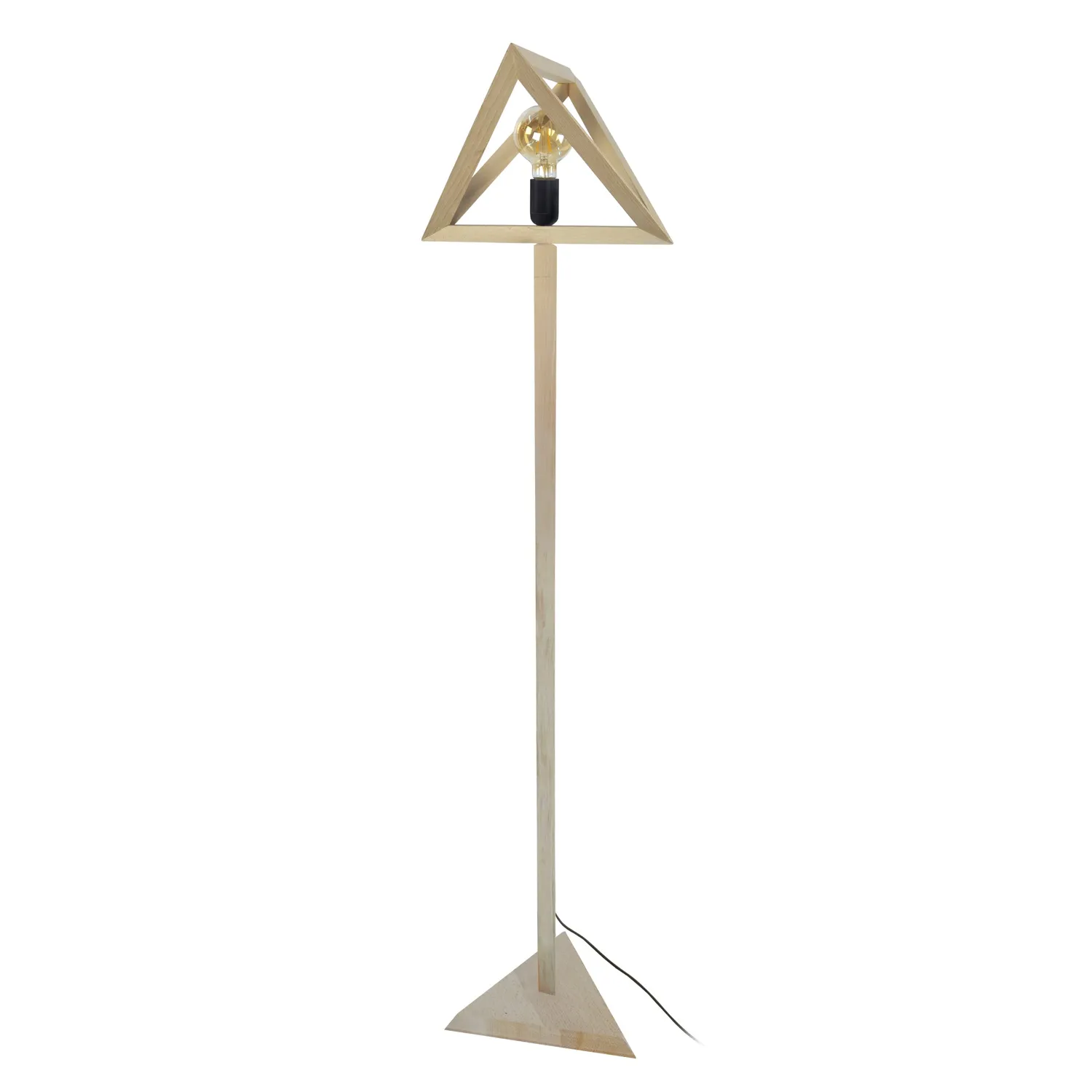 Tosel Tétraèdre C piantana legno faggio 160 cm