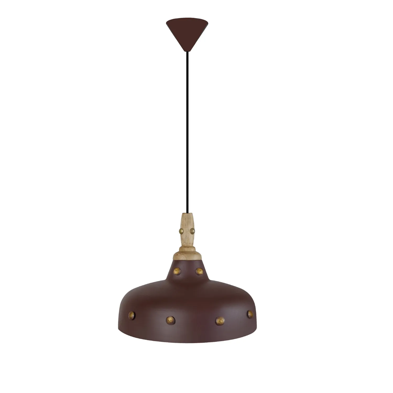 Tosel Tacks sospensione marrone 30 cm metallo