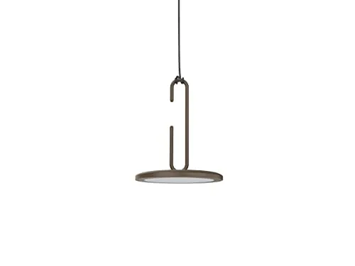 Penta Clip Mini sospensione bronzo/bianco LED 18 cm