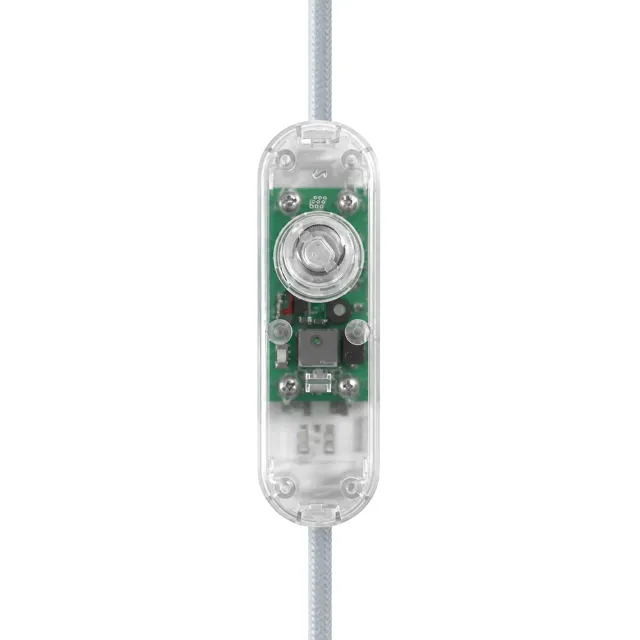 Creative Cables dimmer rotativo lampada tavolo trasparente