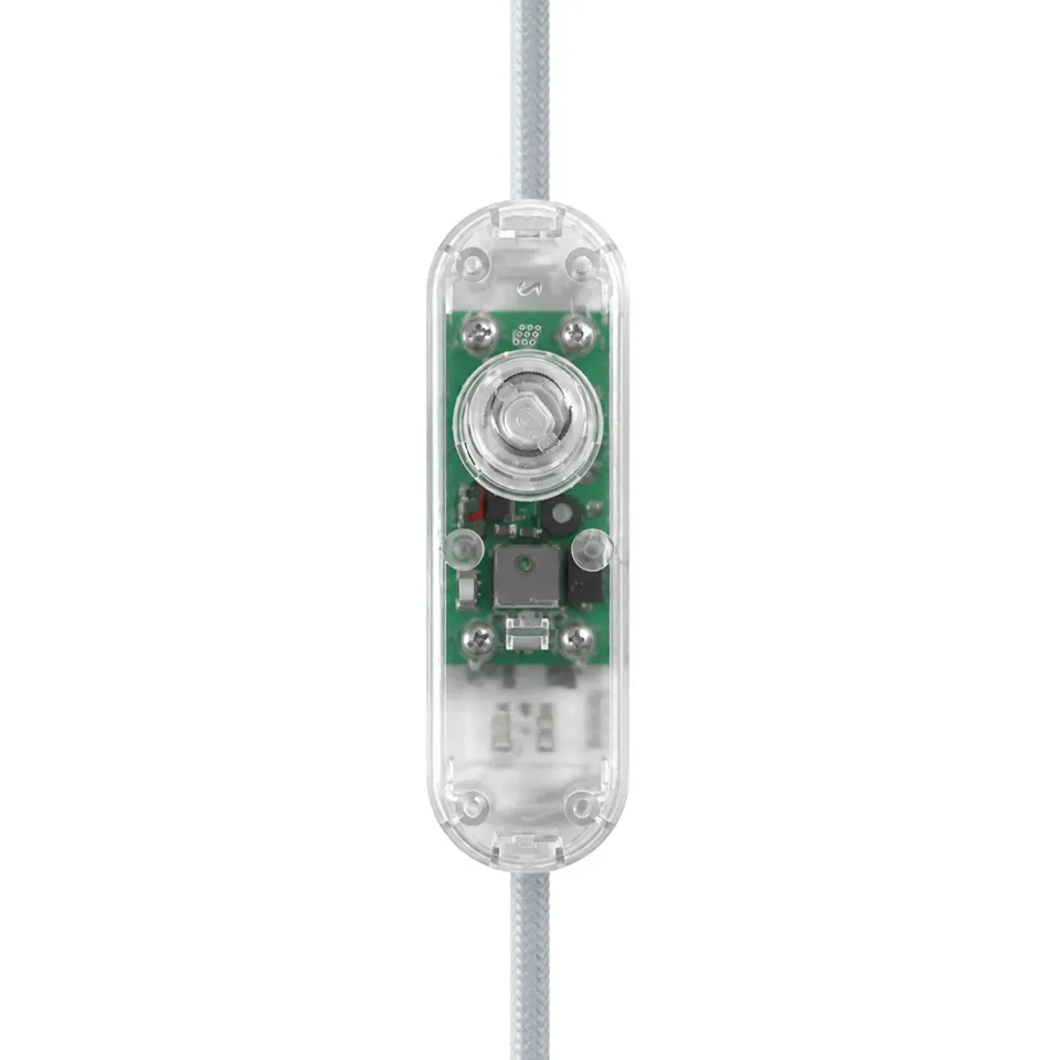 Creative Cables dimmer rotativo lampada tavolo trasparente