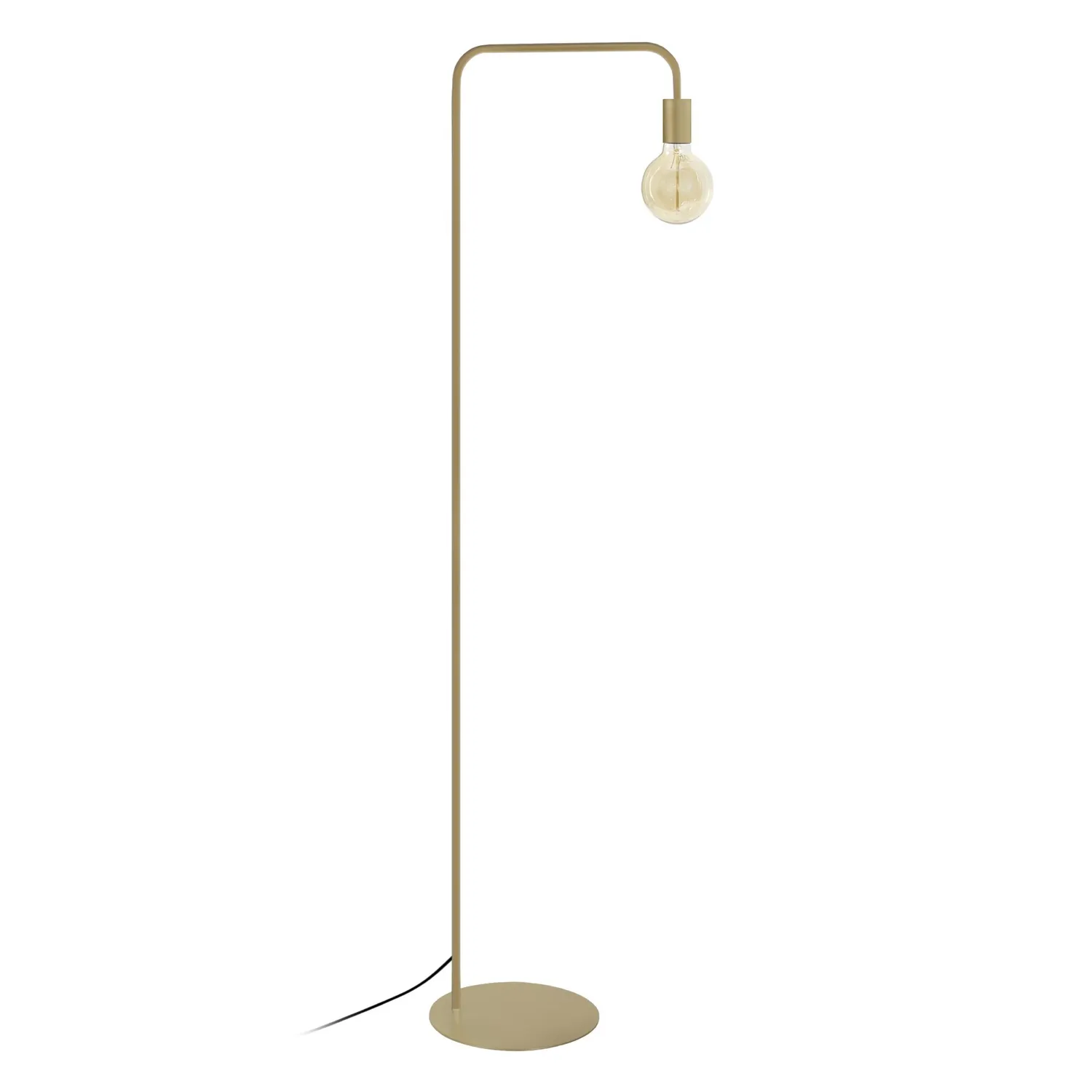 Tosel Norwich piantana da terra lettura 157 cm bronzo
