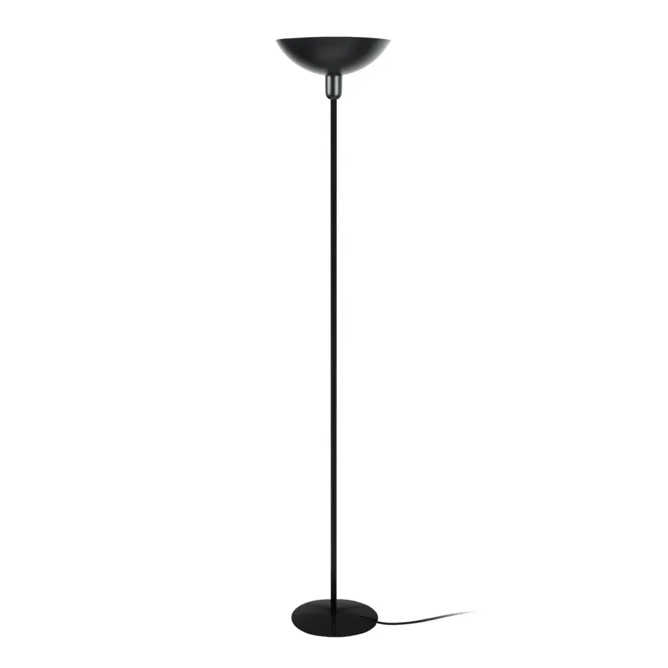 Tosel Demi Lune piantana 30x181cm bianco avorio uplight