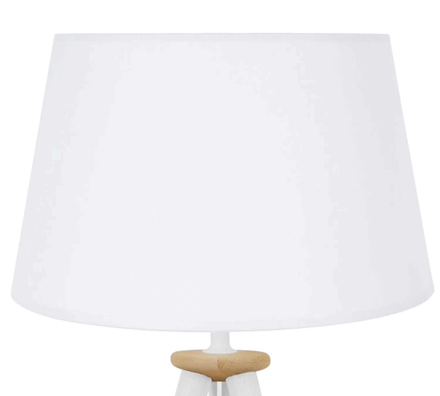 Tosel Arhus lampada da tavolo 30x56cm treppiede naturale