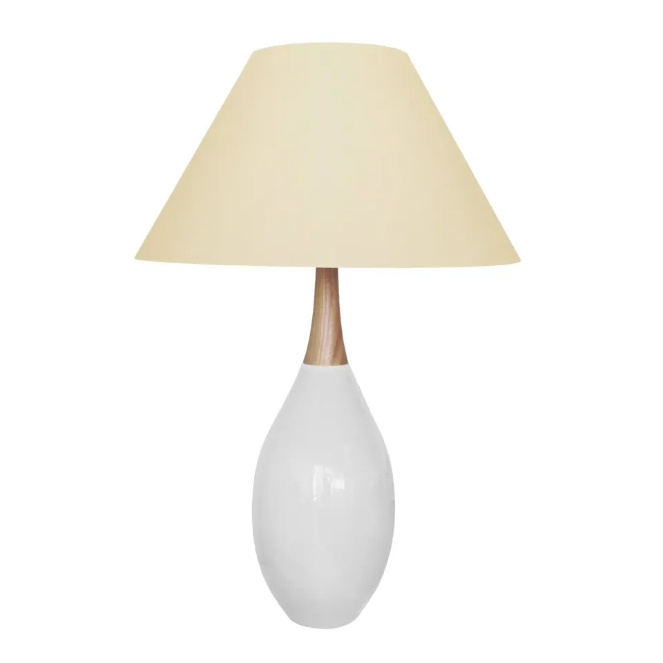 Tosel Vantaa lampada da tavolo ceramica cromo 50x74 cm