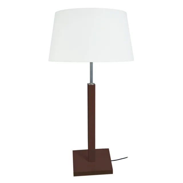 Tosel Hod lampada da tavolo legno naturale ecrù 30x54 cm