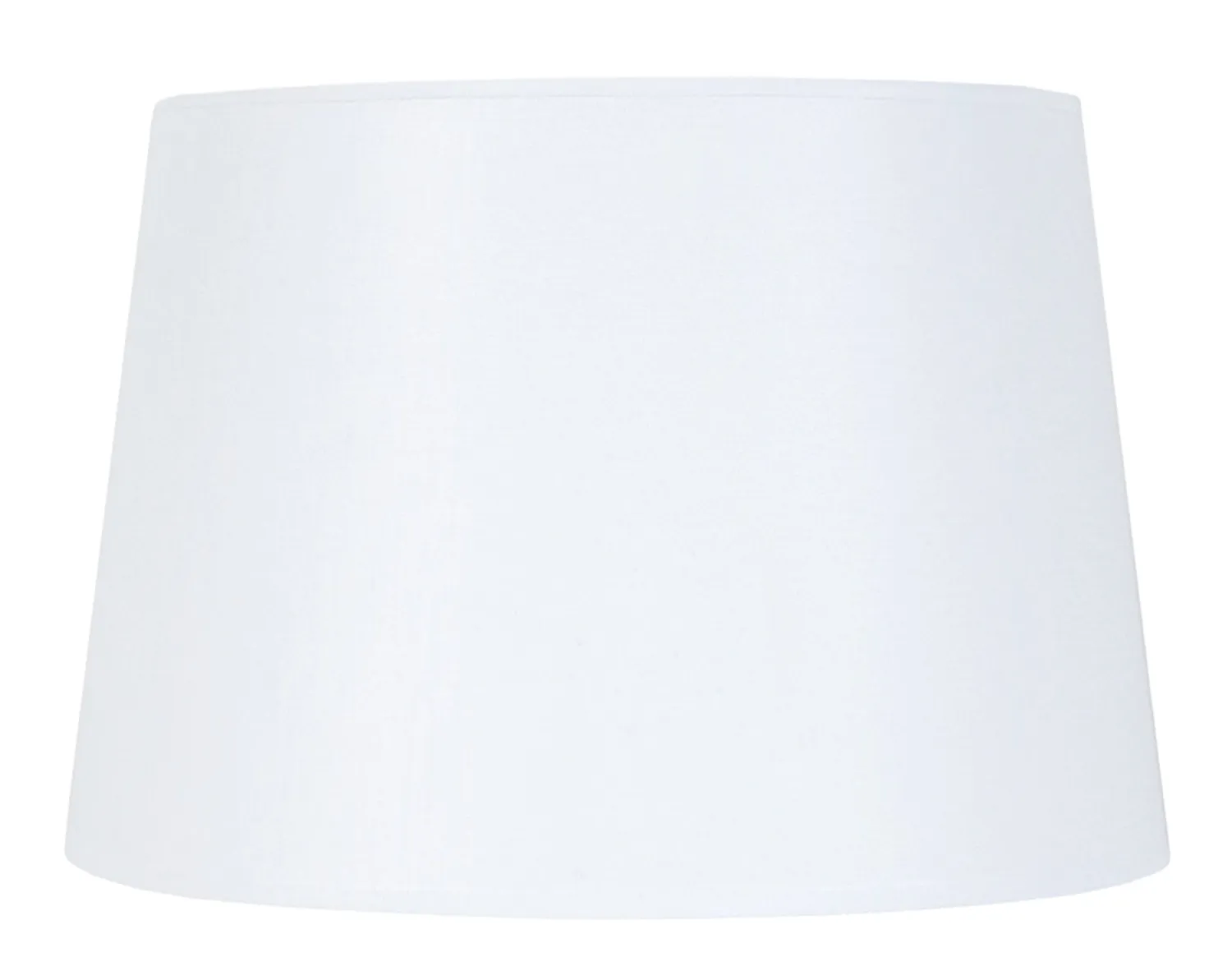 Tosel Tambour 25 Paralume 25x18cm Bianco