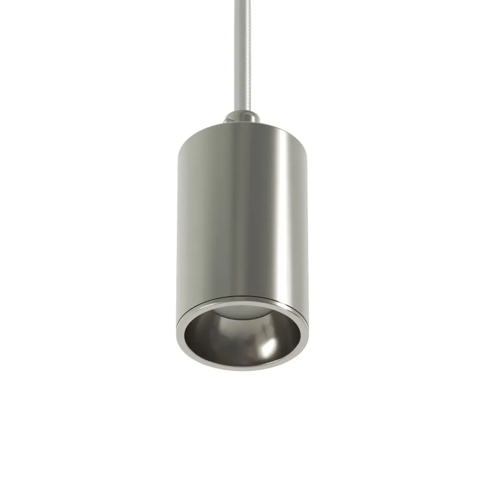 Creative Cables Bispot faretto GU10 cromo con lampadina LED