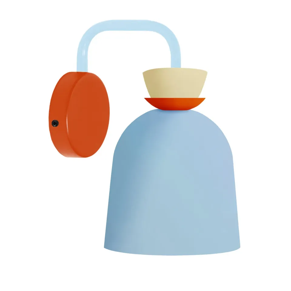 Tosel Brita applique parete snodata 23x27cm metallo