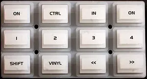 American DJ VMS5 manopola silicone 12 tasti ricambio