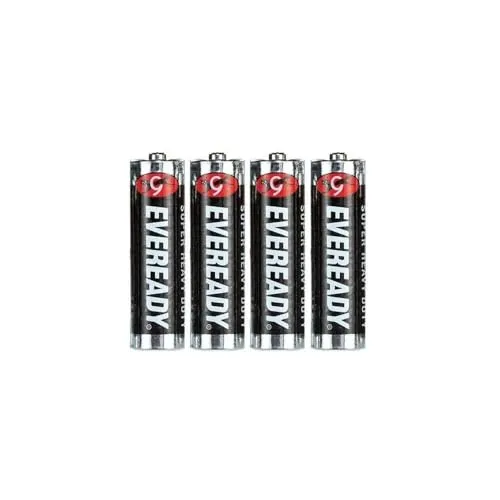 Eveready Super Heavy Duty batterie AAA 4 pezzi zinco