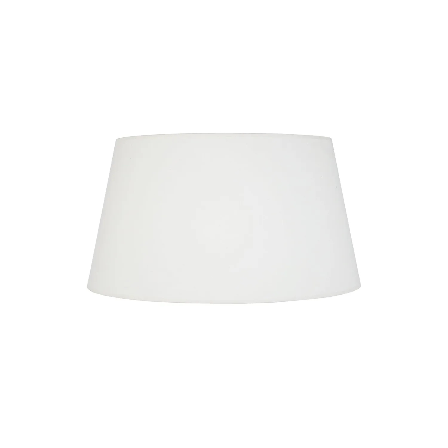 Tosel Tambour 30 paralume tessuto bianco 30x18 cm