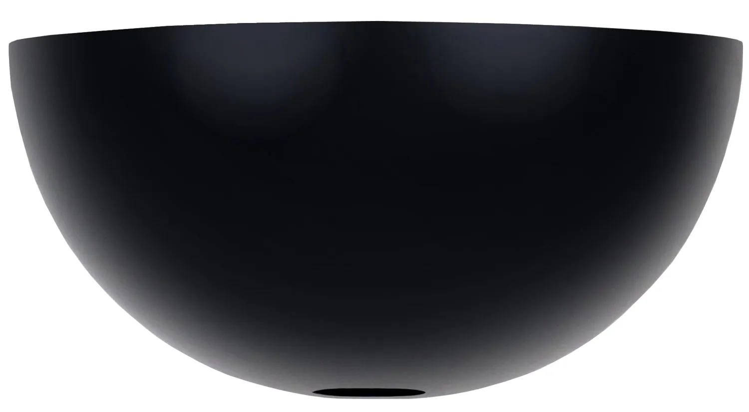 Tosel Herbie paralume 29 cm nero in metallo