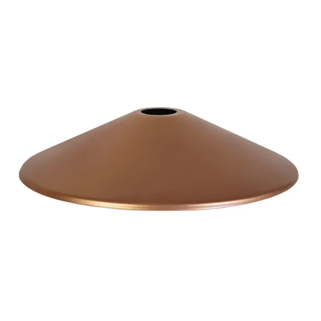 Tosel Mingo paralume cono metallo nero 33cm