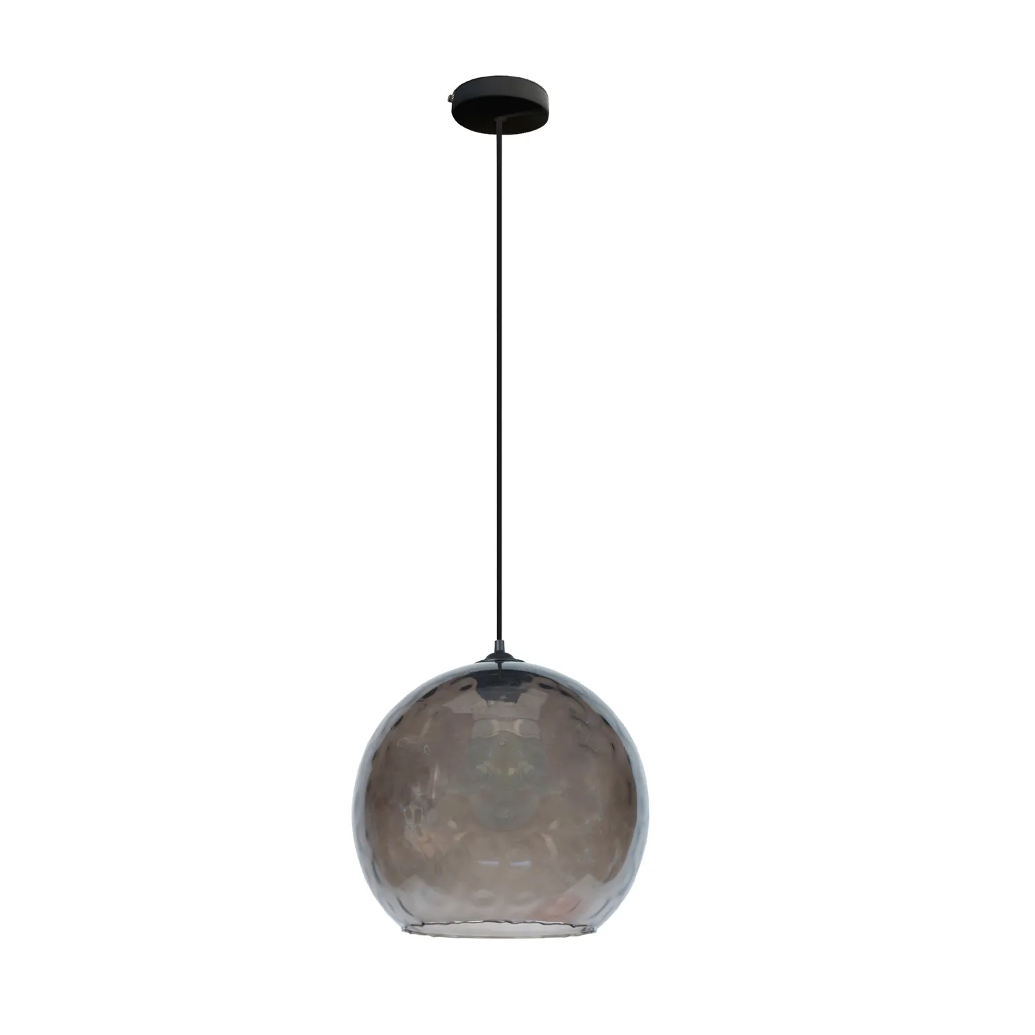 Tosel Globe Optique sospensione vetro trasparente 30x100 cm