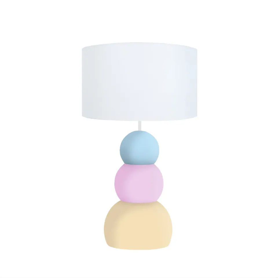 Tosel Petite Milla lampada da tavolo arancione E14 16x31 cm