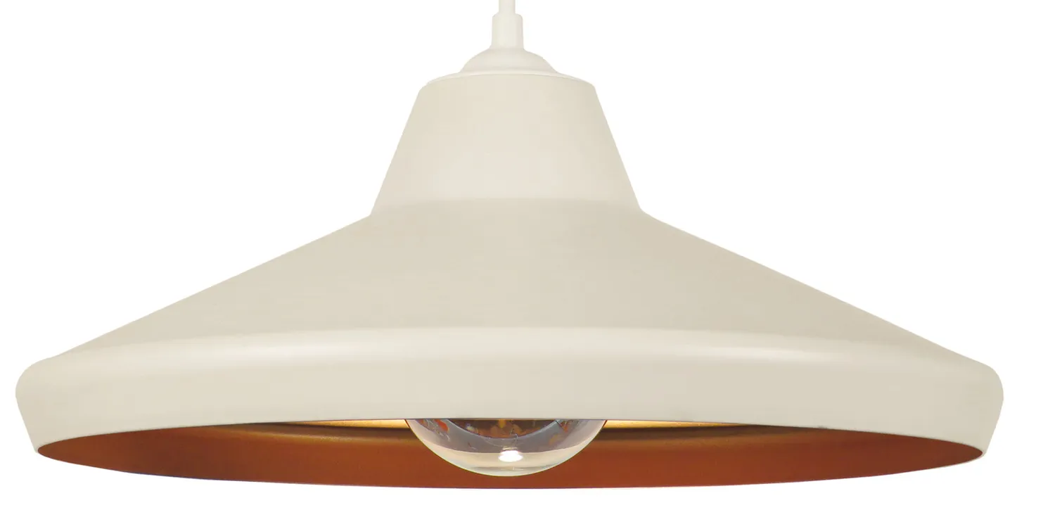 Tosel Upernavik A sospensione conica nera E27