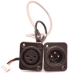 American DJ UB 6H presa DMX 3 pin in/out ricambio