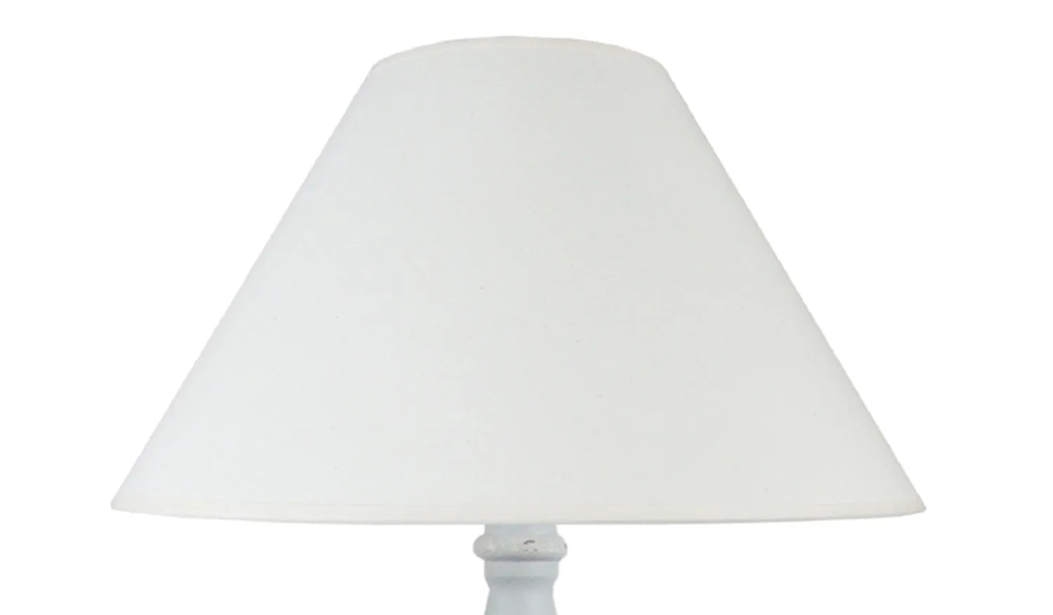 Tosel Menton piantana colonna legno bianca 150 cm E27