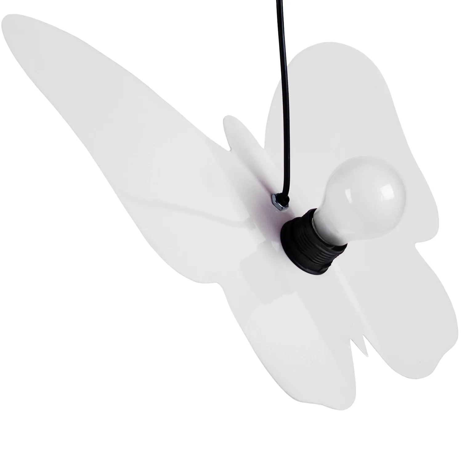 Tosel Borboleta sospensione farfalla bianco 29x100 cm