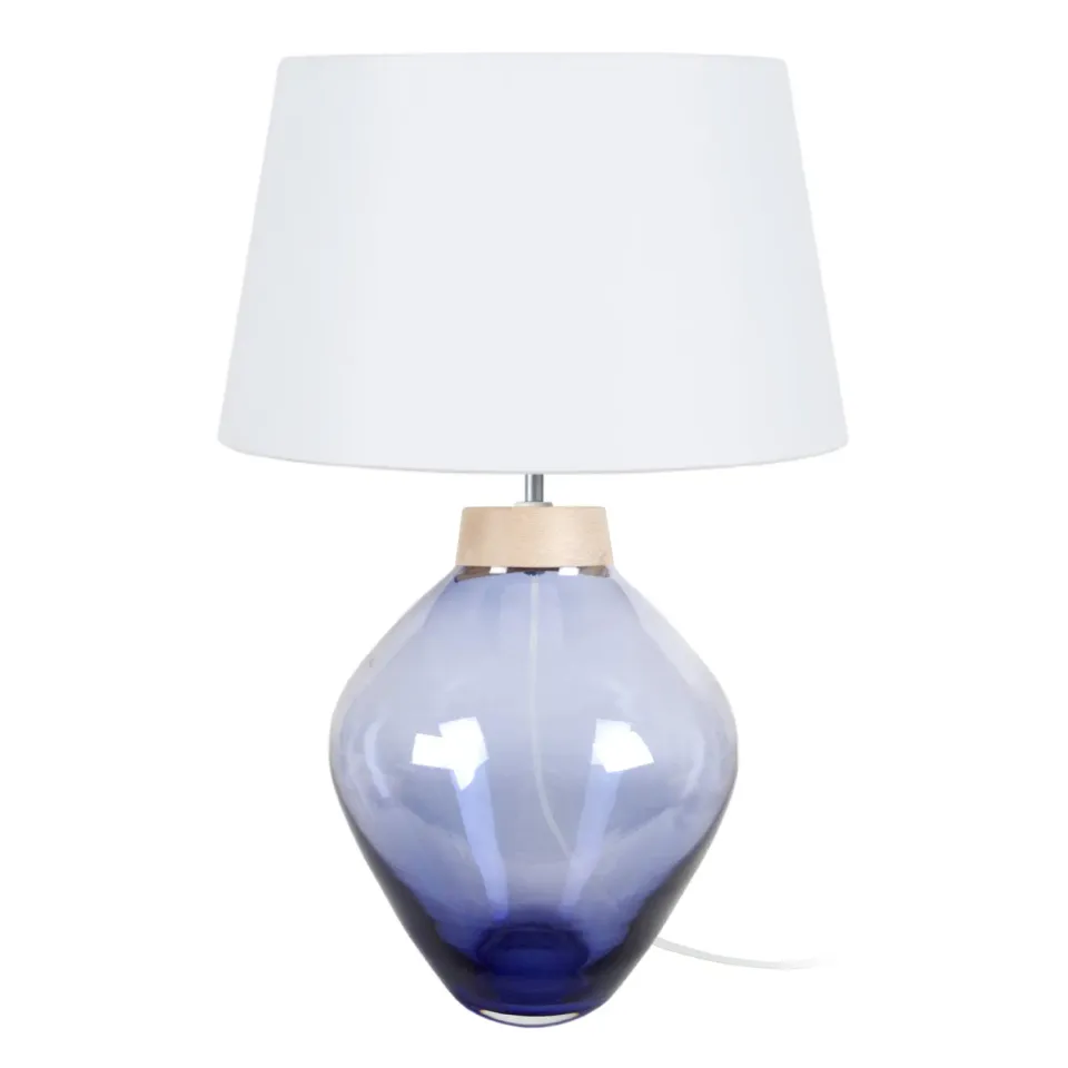 Tosel Winnipeg lampada da tavolo vetro trasparente E27