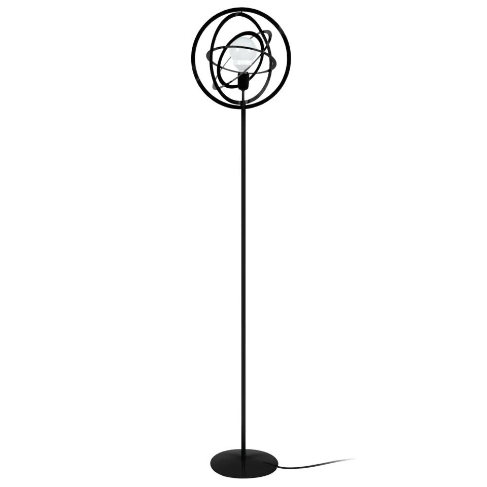 Tosel Annea Saturne piantana metallo rossa 175 cm E27